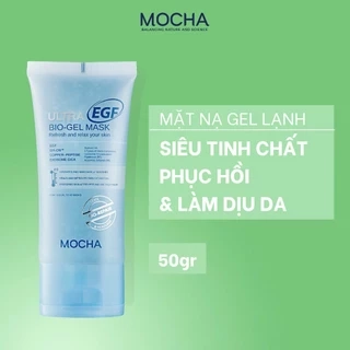 Mặt Nạ Gel Lạnh Siêu Phục Hồi Ultra EGF Bio - Gel Mask MOCHA , Làm Dịu Và Cấp Ẩm Chuyên Sâu Cho Da Tổn Thương 50g