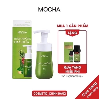 Dung Dịch Vệ Sinh Trầu Không Trà Dứa Mocha, Dạng Bọt Tự Nhiên Siêu Dày Siêu Mịn Đầu Tiên Và Độc Quyền