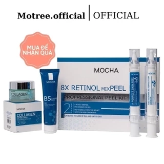 Bộ Sản Phẩm Peel Da Tại Nhà Mocha - Vừa Peel, Vừa Phục Hồi, Vừa Tái Tạo tặng quà
