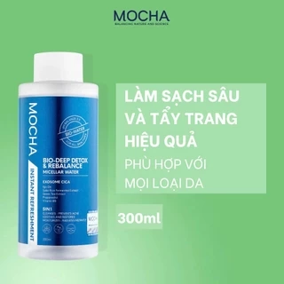 Tẩy Trang Sạch Sâu MOCHA Phục Hồi Hàng Rào Sinh Học Bio-Deep Detox & Rebalance 300ml