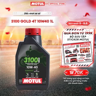 Dầu nhớt xe Máy MOTUL 3100 GOLD 4T 10W40 1L