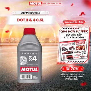 Dầu thắng / phanh MOTUL BRAKE FLUID DOT 4 0.5L