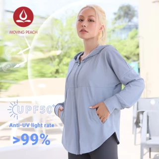 Áo chống nắng MOVING PEACH BSA chống tia uv bảo vệ toàn diện cho nữ