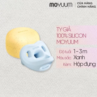 Ti giả 100% silicon Moyuum - 1-3m - Màu xanh
