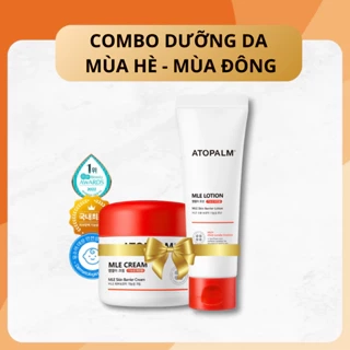 Combo 2 sản phẩm dưỡng da sáng tối cho da nhạy cảm của bé (MLE CREAM 65ML - MLE LOTION 120ML)