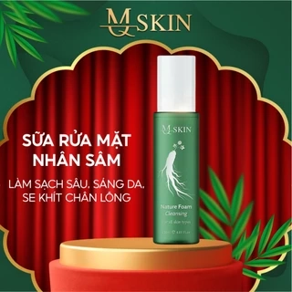 Sữa Rửa Mặt MQ SKin Làm Sạch Sâu Giảm Mụn Cho Da- Nature Foam Cleaning 120ml