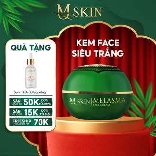 Kem Face Trắng Da MQ SKIN MELASMA Giúp Da Trắng Sáng Tự Nhiên Giảm Nám, Tàn Nhang 30g