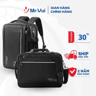 Cặp Đa Năng Mr.Vui, balo nhiều ngăn dành cho học sinh cấp 2 ,cấp 3 chật liệu Oxford cao cấp CNV 428
