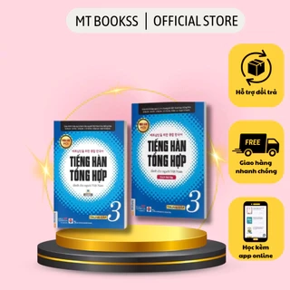 Sách - Combo Tiếng Hàn Tổng Hợp Dành Cho Người Việt Nam - Trung cấp 3