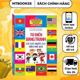 Sách - Từ Điển Bằng Tranh Cờ Các Quốc Gia Trên Thế Giới - Bìa Cứng