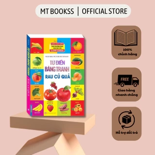 Sách - Từ Điển Bằng Tranh ( Rau Củ Quả )