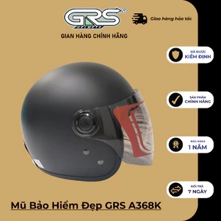 Mũ Bảo Hiểm Đẹp GRS A368K (nhiều màu)