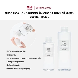 Nước Hoa Hồng Dưỡng Ẩm cho Da Nhạy Cảm (Sensitive) - 200ml/400ml MUJI