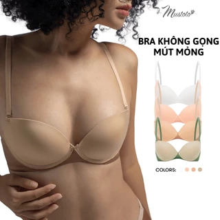 Áo Lót Nữ Mustoto Kaia Mút Mỏng Không Gọng Nâng Ngực Siêu Thoải Mái Thoáng Mát (MA36)