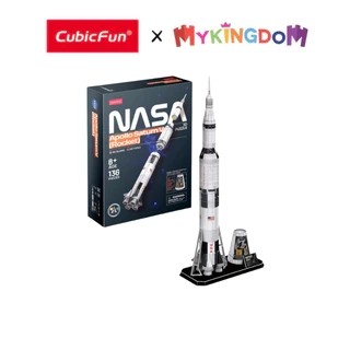 Đồ Chơi CUBIC FUN Xếp Hình 3D Nasa: Tên Lửa Vũ Trụ Saturn V - Apollo DS1059H