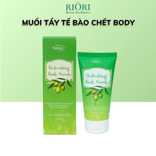 Muối Tẩy Tế Bào Chết RIORI HANA REFRESHING BODY SCRUB 250g (Mẫu Mới)