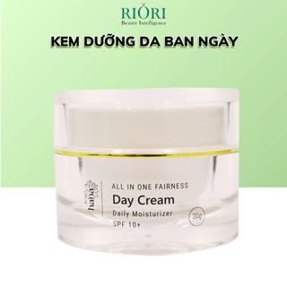 Kem dưỡng trắng da ban ngày RIORI HANA DAY CREAM 30g giúp da mềm mịn tăng cường bảo vệ và dưỡng ẩm da