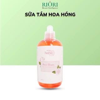 Sữa Tắm Hoa Hồng Dạng Gel RIORI - Rose Gel Shower Lưu Hương Lâu