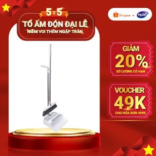 Bộ chổi quét nhà kèm đồ hốt rác gấp gọn đa năng MyJae