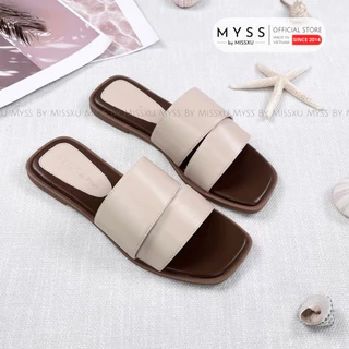 Dép nữ MYSS quai ngang bản lớn 1,5cm thời trang - DE200