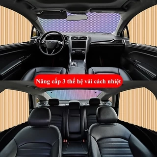 Bộ rèm cửa che nắng ô tô MYT Rèm vải che nắng cách nhiệt gắn nam châm xe hơi chất liệu cao cấp đa năng tiện lợi
