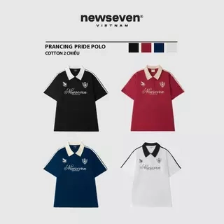 Áo Polo Newseven Cộc Tay Kẻ Sọc Prancing Pride Polo PL.370