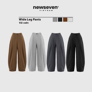 Quần Dài Ống Rộng Vải Xước NEWSEVEN Wide Leg Pants QD.433