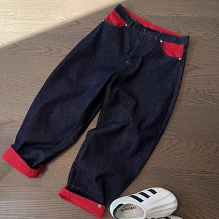 Quần Jeans Ống Rộng Phối Túi NEWSEVEN NQD.435