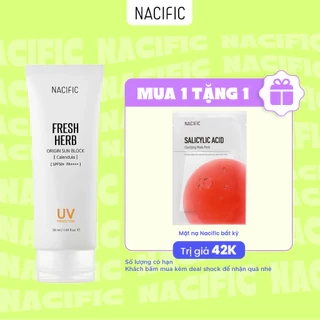 Nacific Kem chống nắng  Fresh Herb Origin Sun Block Calendula 50ml