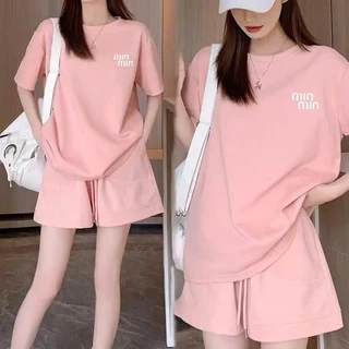 SET Bộ Quần Áo Nữ MINMIN NAD Unisex - Đồ Bộ Thể Thao Nữ Chất Cotton Mặc Đi Chơi Du Lịch Ullzang