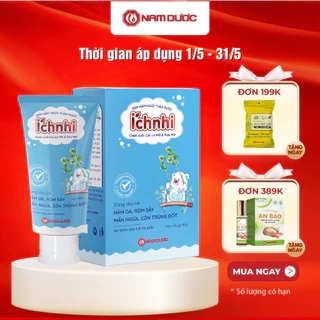 Kem hăm ngứa thảo dược Ích Nhi-Tuýp 30gr, làm dịu da, hết viêm ngứa, hăm da, an toàn cho trẻ sơ sinh
