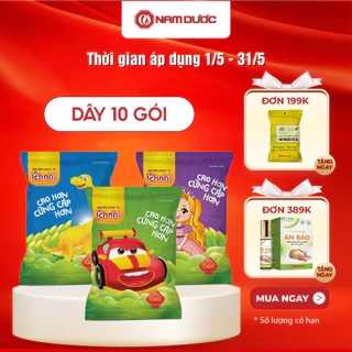Kẹo dẻo Calci-D Ích Nhi dây 10 gói cho bé bổ sung canxi