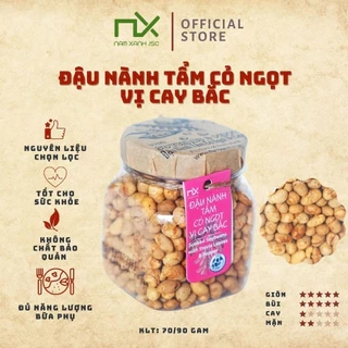 Đậu Nành Tẩm Cỏ Ngọt Vị Cay Bắc 70G (90G) Nam Xanh