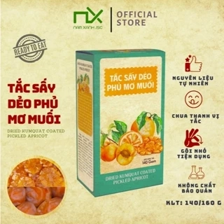 Hộp Tắc sấy dẻo mơ muối 140g (160g)