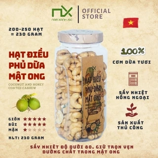 Nam Xanh Hạt Điều Phủ Dừa Mật Ong Cashew Nuts Coconut Honey