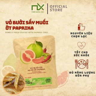 Nam Xanh Mứt Vỏ Bưởi Sấy Muối Ớt Paprika Túi 40gr