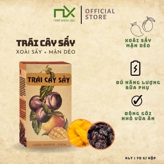 Nam Xanh Trái Cây Sấy Hộp 70G (100G)