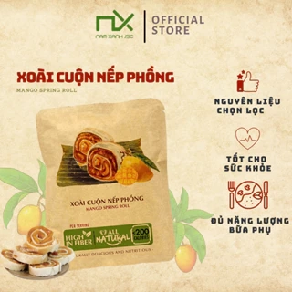 Nam Xanh Xoài Cuộn Nếp Phồng túi 40g