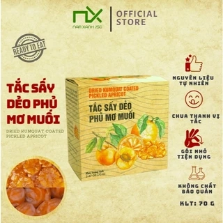 Trái Cây Sấy Nam Xanh Tắc Phủ Mơ Muối 70g