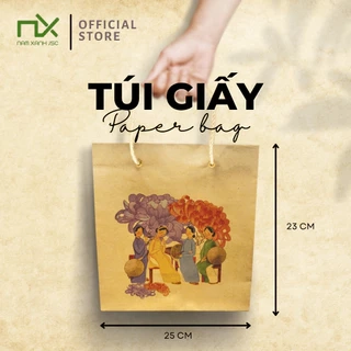 Túi Nam Xanh Túi Giấy, Có Quai Đựng Quà Tặng Sang Trọng Thân Thiện Môi Trường