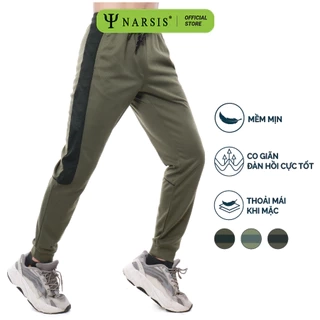 Quần Jogger Nam Narsis, Chất Liệu Mềm Mịn, Co Giãn Tốt, Phong Cách Thể Thao, Năng Động