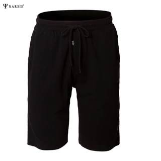 Quần Short Nam Narsis, Chất Vải Cotton, Co Giãn, Có Túi, Dây Trơn, Nhiều Màu, Quần Thể Thao Nam