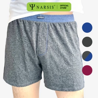 Quần Đùi Nam Narsis Bigsize Chất Cotton Mềm Mại, Thoáng Khí, Hàng Thiết Kế Chính Hãng