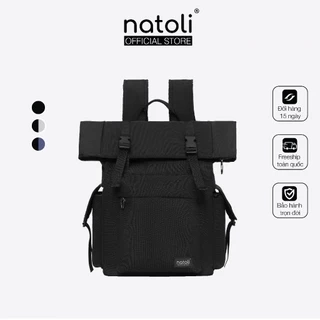 Balo chống nước thương hiệu NATOLI chất vải canvas nhiều ngăn du lịch cao cấp BST FOLD BACKPACK B10