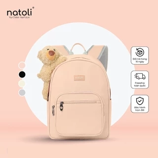 Balo nữ thỏ bông jellycat bunny cao cấp NATOLI nhiều ngăn đi học cute phong cách hàn quốc - BST Sweet Bunny Backpack B28