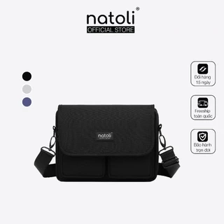 Túi đeo chéo nam nữ Thương hiệu Natoli nhiều ngăn đi chơi đi học cao cấp BST Energetic CrossBag T12