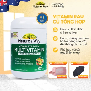 Vitamin Tổng Hợp Nature’s Way Complete Daily Multivitamin - Hộp 100 Viên - Hỗ Trợ Bổ Sung Vitamin Và Khoáng Chất