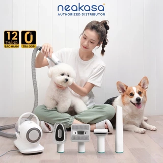 Máy cắt tỉa hút và chải lông chó mèo NEAKASA P1 Pro - Lực hút mạnh, Độ ồn thấp, Tông đơ mạnh mẽ