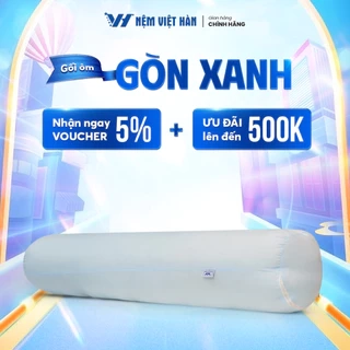 Gối ôm gòn Việt Hàn - Thoáng Mát, Êm Ái, Sợi Gòn Cao Cấp