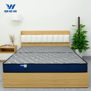 Nệm bông ép Việt Hàn Carbon - Hạn Chế Nhức Mỏi, Thấm Hút Mồ Hôi - Gập 2 - Bảo Hành 7 Năm